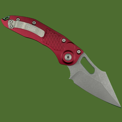 Microtech Stitch Auto S/E Merlot Apocalyptic Standard 169-10APMR