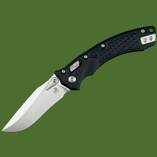 Microtech Amphibian Mini Ram-Lok Frag Stonewash Standard 137MRL-10FR
