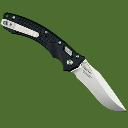 Microtech Amphibian Mini Ram-Lok Frag Stonewash Standard 137MRL-10FR