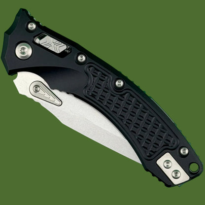 Microtech Amphibian Mini Ram-Lok Frag Stonewash Standard 137MRL-10FR