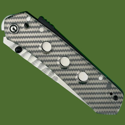 Civivi Vision FG Superlock Polished Clear Lexan Rock Grind
