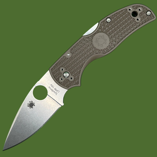 Spyderco Native 5 Lightweight Sprint Run Brown FRN 15V