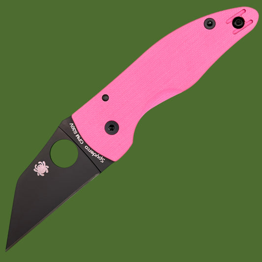 Spyderco MicroJimbo Compression Lock Pink/Black