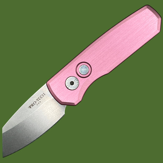*Pre-Owned* Protech Runt 5 Auto Pink Aluminum