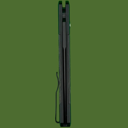 Protech Godfather Auto Black TechnoCarbo Inlays DLC Blade Black Lip Pearl Button 905-LTDTCBlack