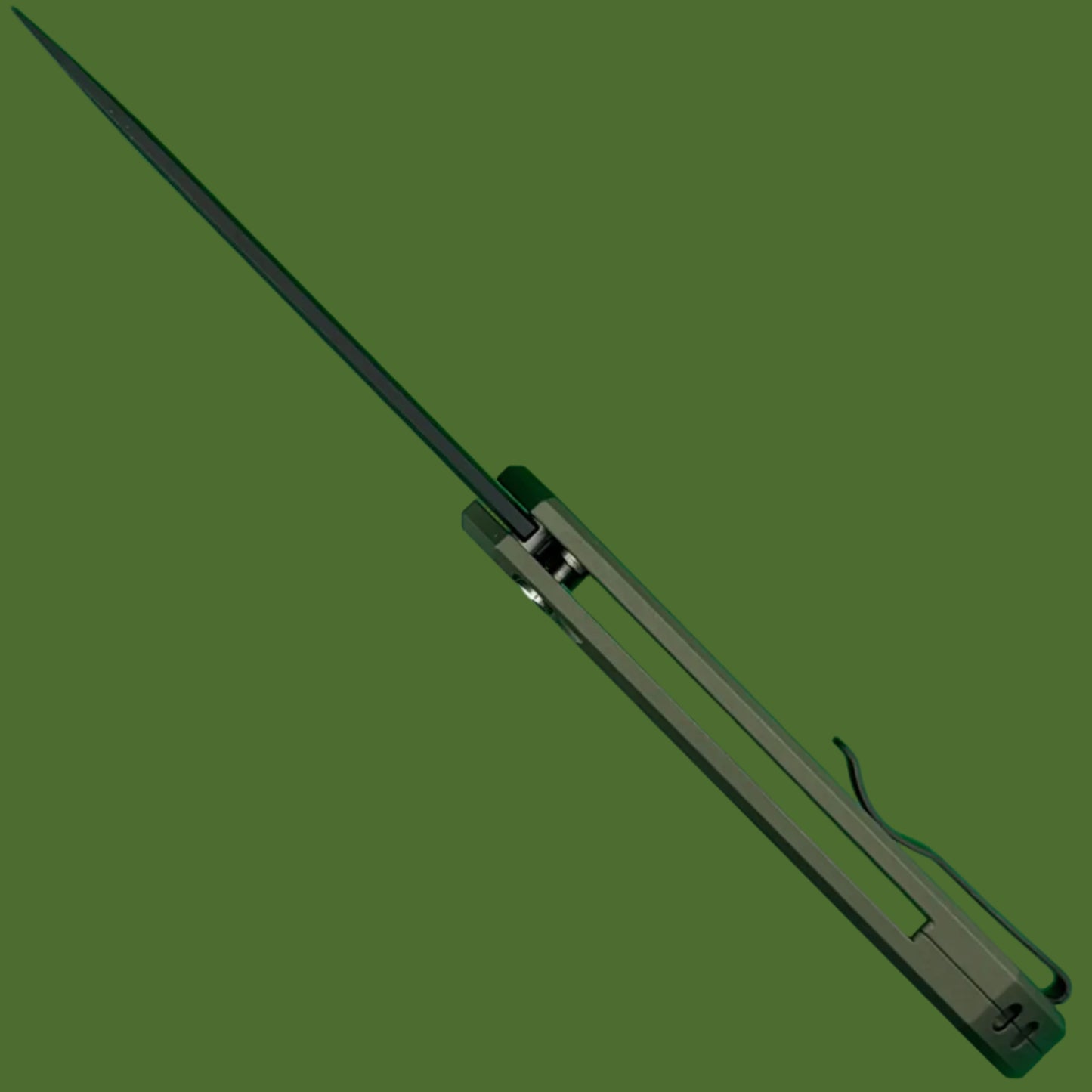 Protech Mordax Button Lock Green/Black Limited MX103-LTDGREEN
