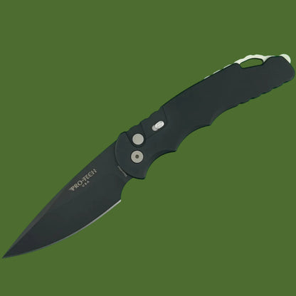 Protech TR-4 Auto Black Handle Black MagnaMax Blade T4103MM