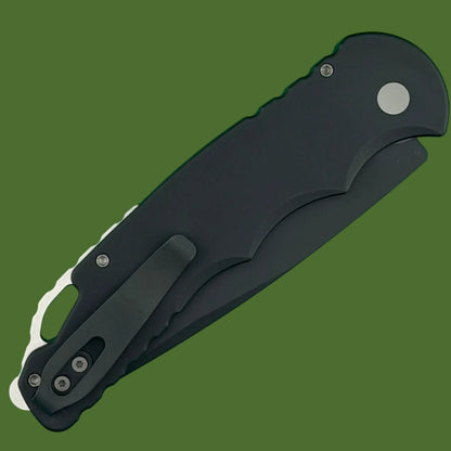 Protech TR-4 Auto Black Handle Black MagnaMax Blade T4103MM