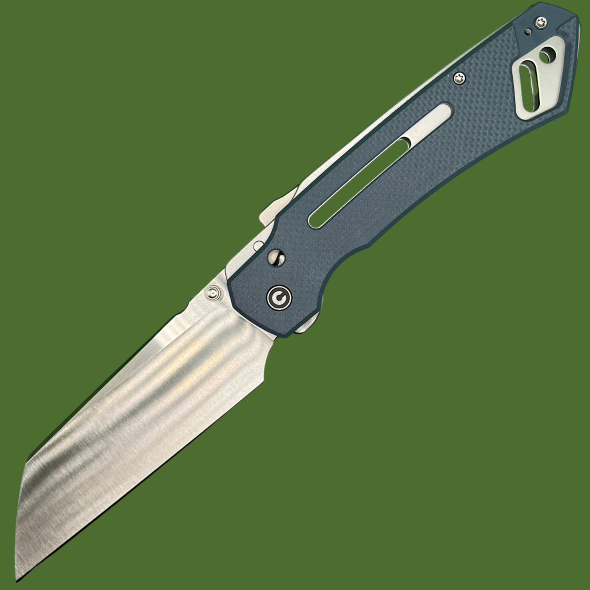 Civivi Buster FG Superlock Blue G-10 Satin Blade