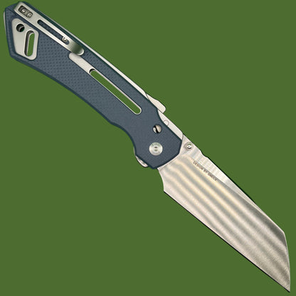 Civivi Buster FG Superlock Blue G-10 Satin Blade