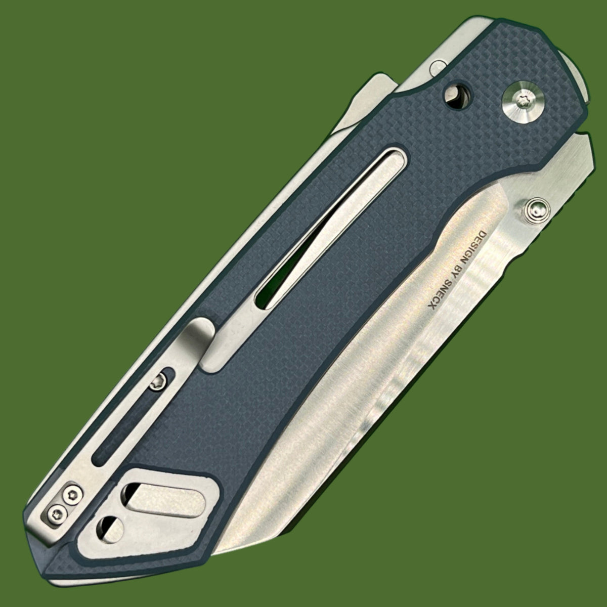 Civivi Buster FG Superlock Blue G-10 Satin Blade