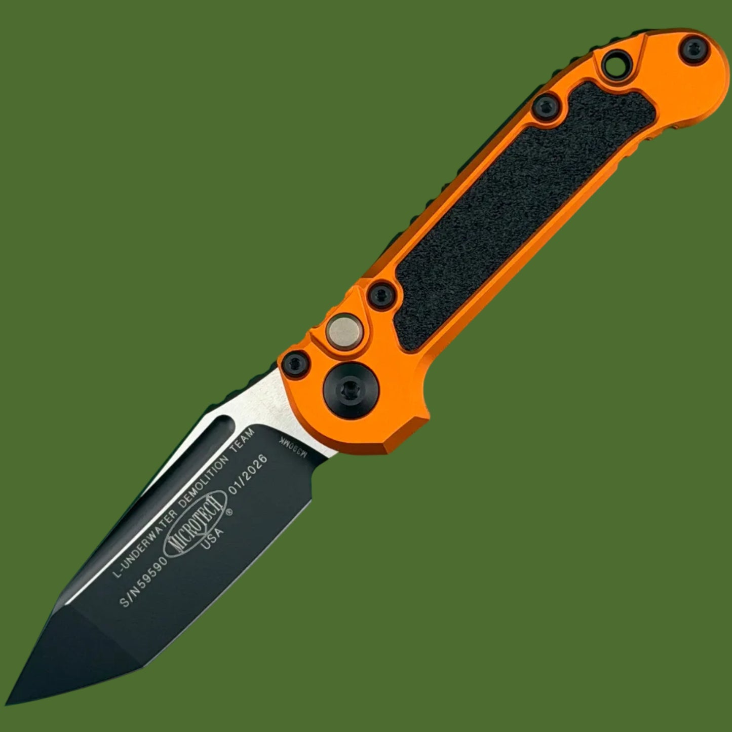 Microtech LUDT T/E Gen III Orange Standard 1136-1OR