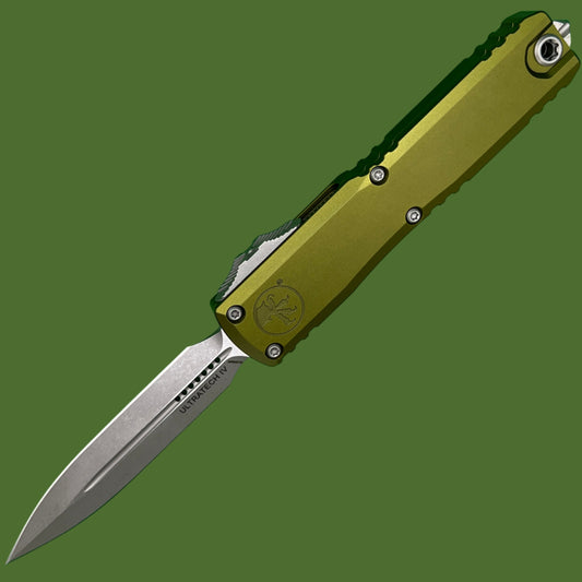 Microtech Ultratech D/E Gen IV OD Green Apocalyptic Standard 11224-10APOD