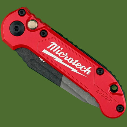 Microtech LUDT T/E Milwaukee Red Signature Series Standard 1136-1MWS