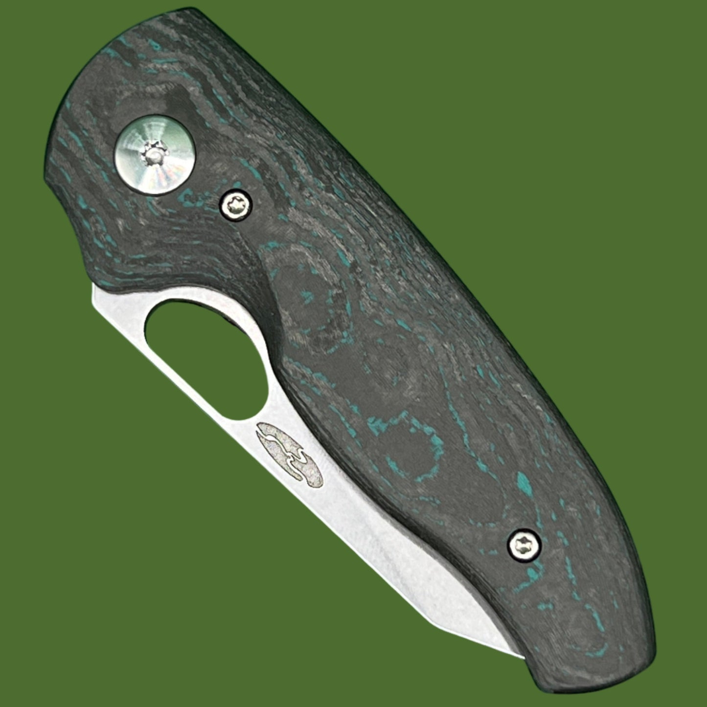 TRM Holier Nerd Springfield EDC Exclusive Brittany Blue 3D CamoCarbon