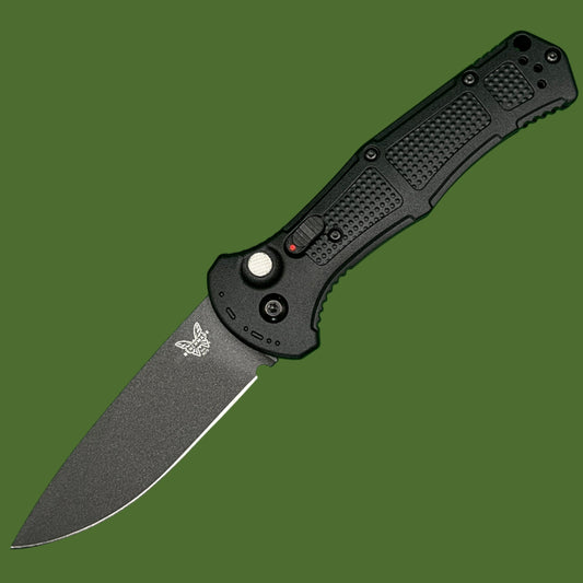 Benchmade Claymore Auto Black Grivory 9070BK