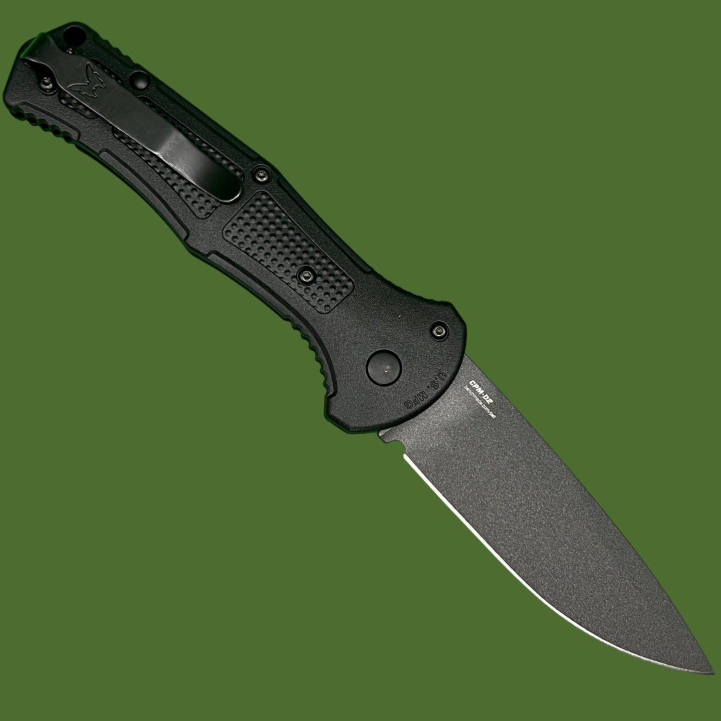 Benchmade Claymore Auto Black Grivory 9070BK