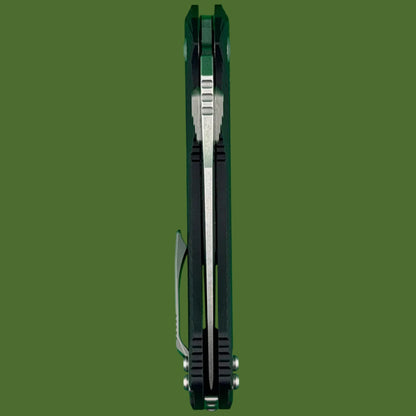 *Pre-Owned* Microtech Amphibian Ram-Lok 30th Anniversary Black Fluted G-10 Stonewash Standard