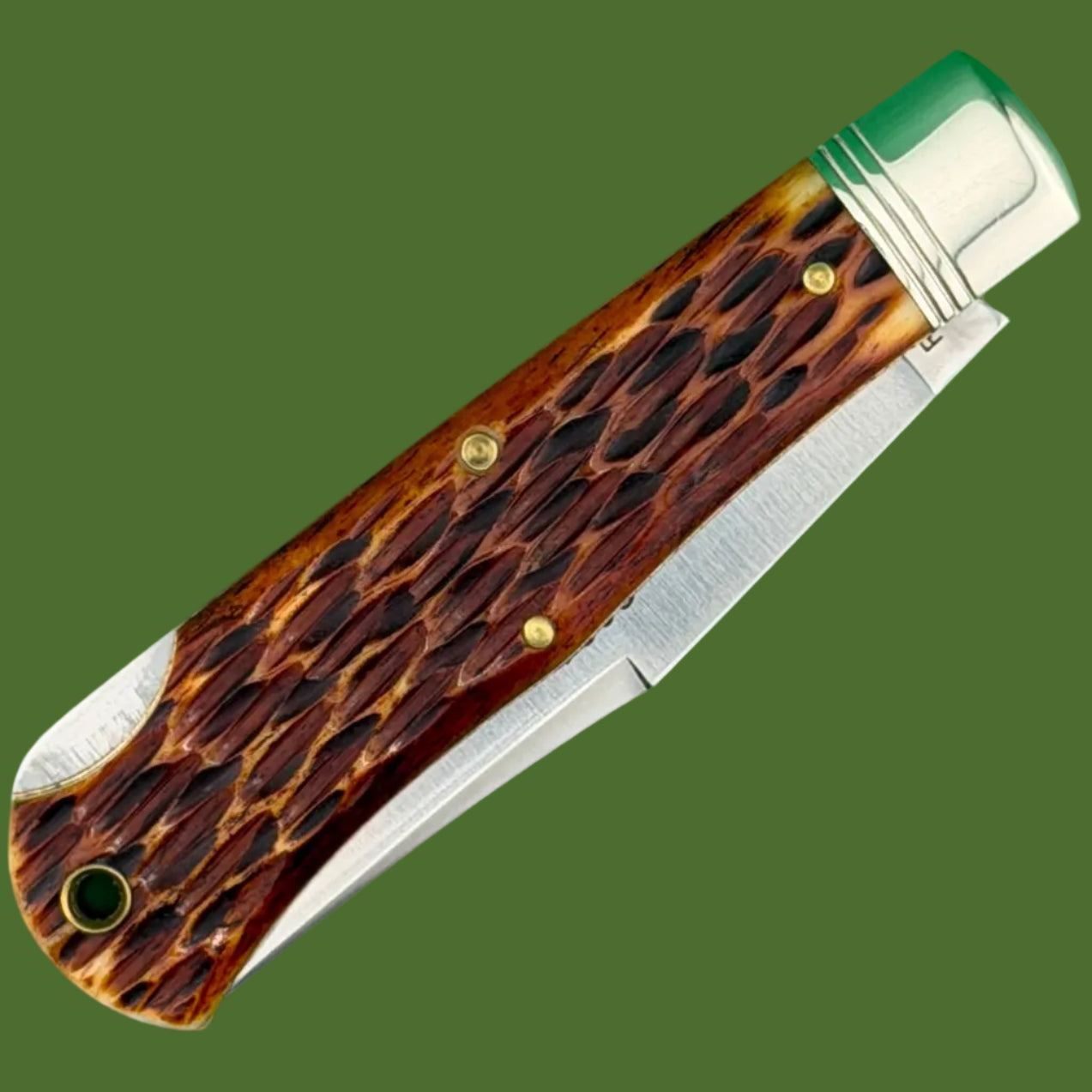 *Pre-Owned* 2026 Remington Bullet Knife Brown Jigged Bone Lockback
