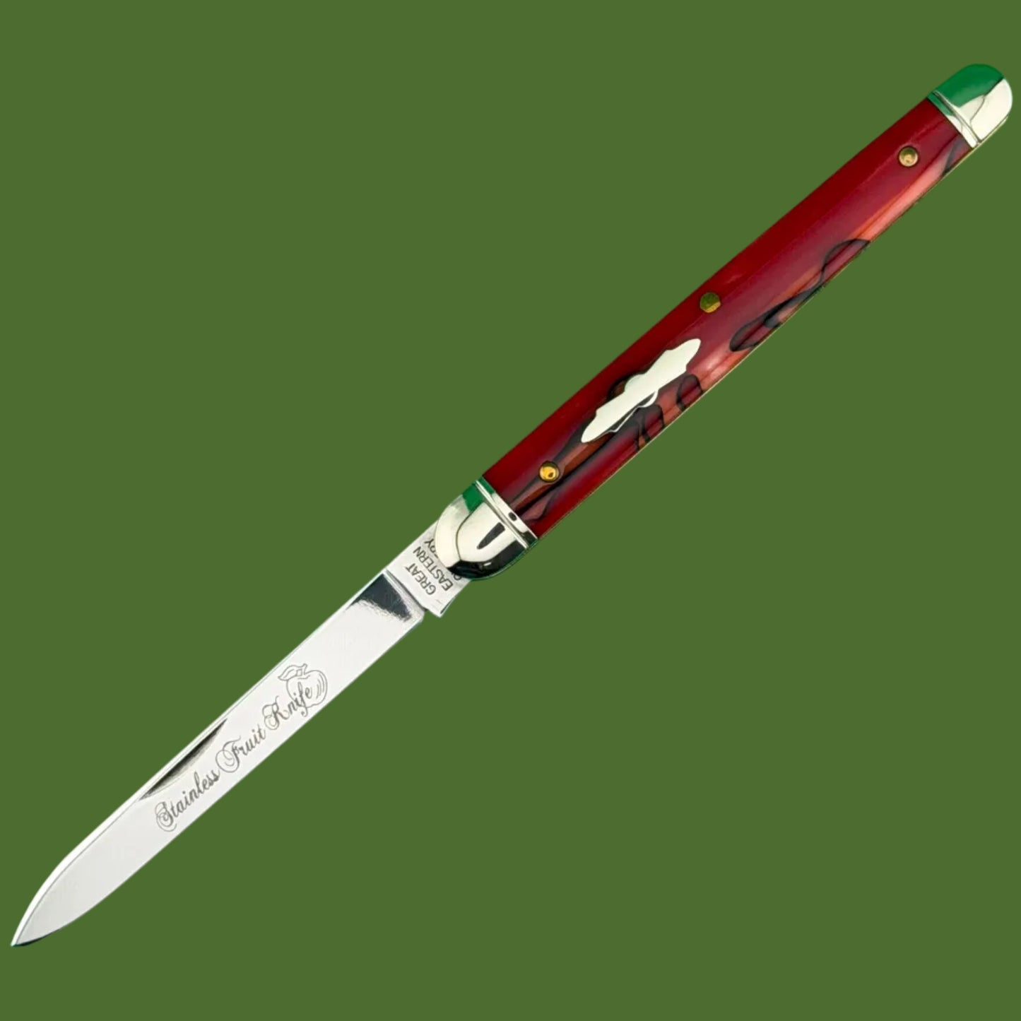 *Pre-Owned* GEC Fruit Knife Slip Joint Acrylic Handles 892121