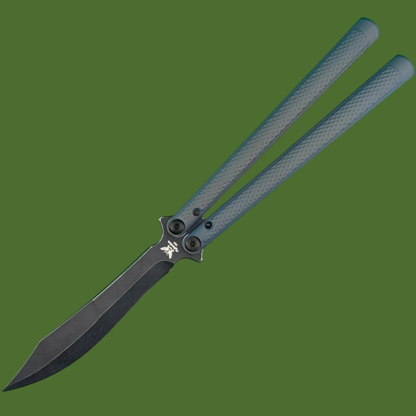 Flytanium Talisong Z Limited Edition Northern Lights Scimitar Black Stonewash
