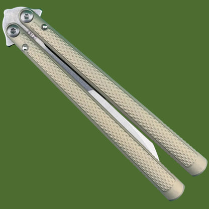 Flytanium Talisong Z Champagne Stonewashed Scimitar