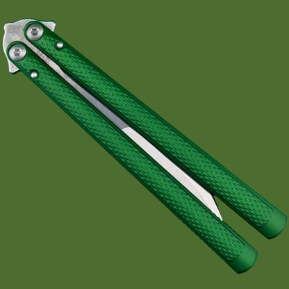 Flytanium Talisong Z Emerald Green Stonewashed Scimitar