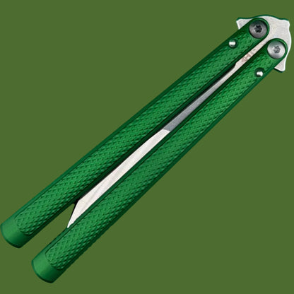 Flytanium Talisong Z Emerald Green Stonewashed Scimitar