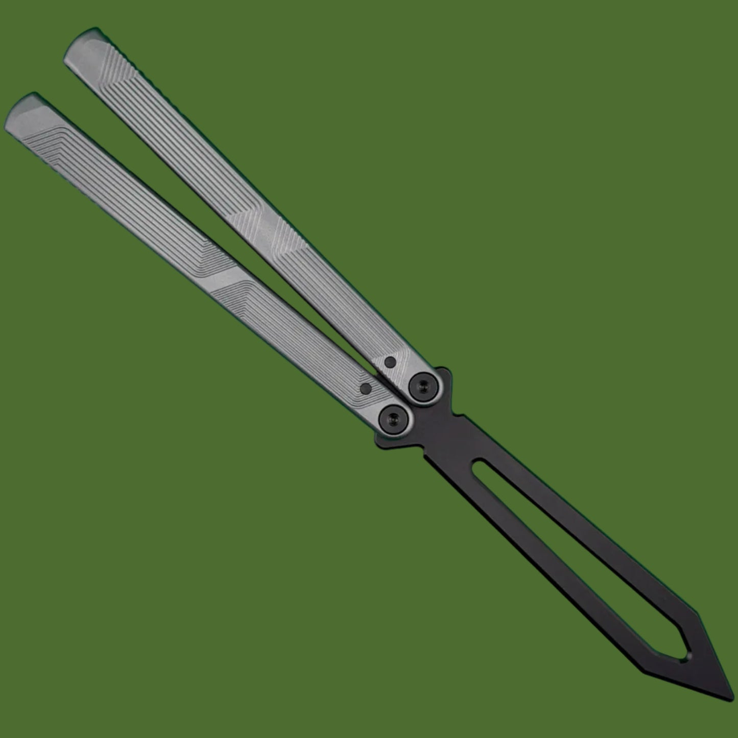 Flytanium Zenith Trainer 2.0 Balisong Gunmetal Gray/Black