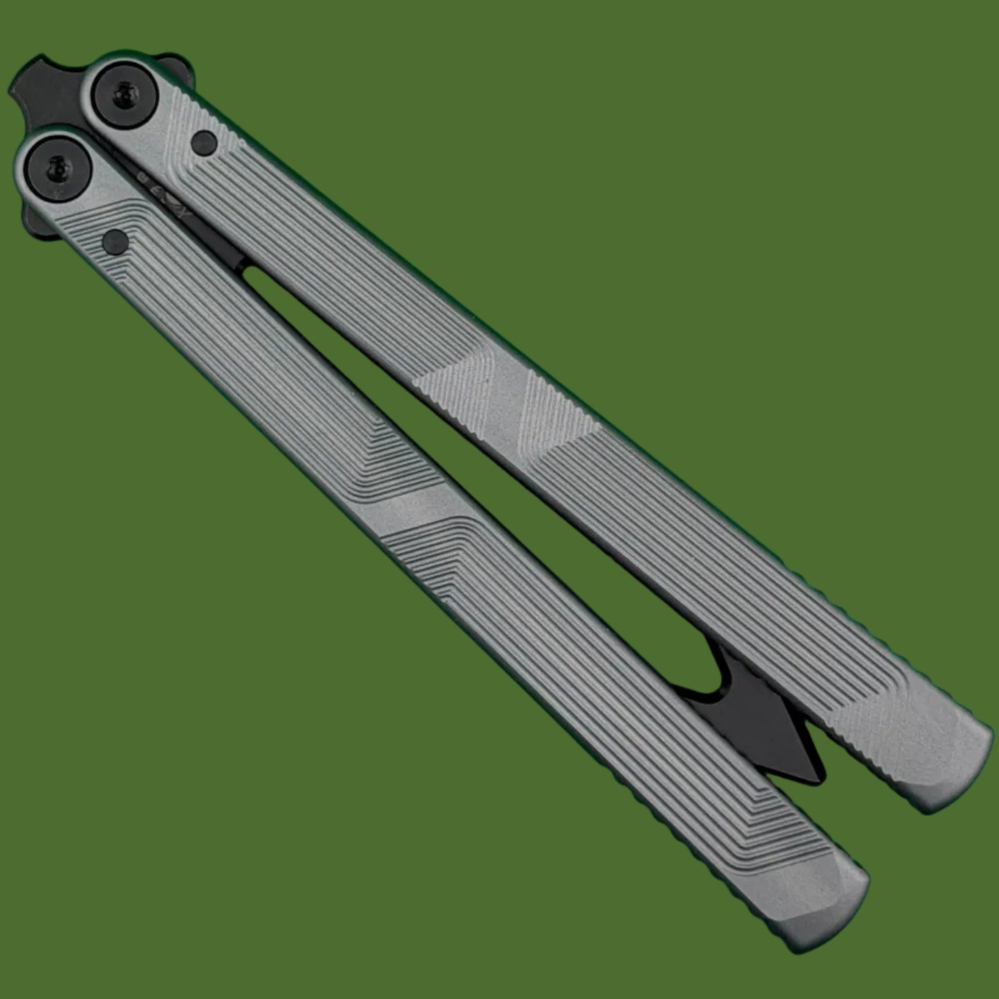 Flytanium Zenith Trainer 2.0 Balisong Gunmetal Gray/Black