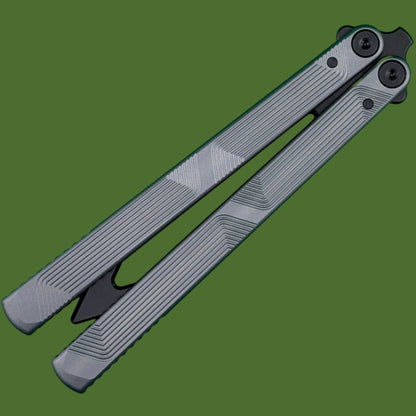 Flytanium Zenith Trainer 2.0 Balisong Gunmetal Gray/Black