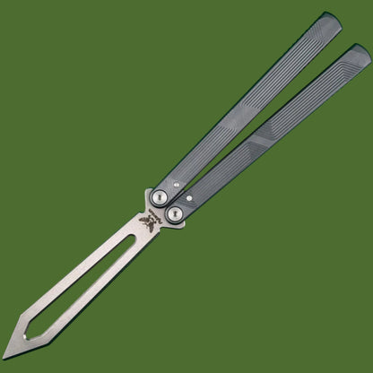 Flytanium Zenith Trainer 2.0 Balisong Gunmetal Gray/Stonewash