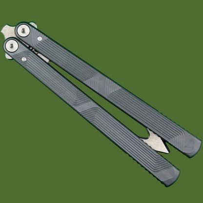 Flytanium Zenith Trainer 2.0 Balisong Gunmetal Gray/Stonewash
