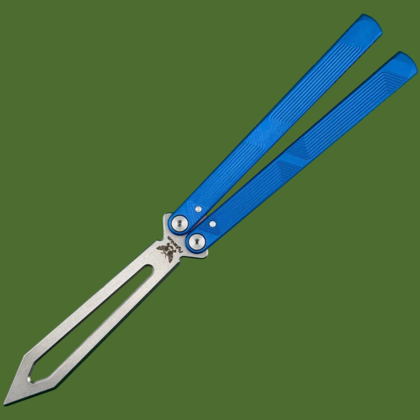 Flytanium Zenith Trainer 2.0 Balisong Static Blue/Stonewash