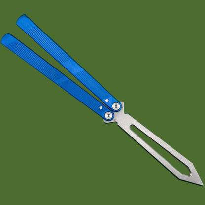 Flytanium Zenith Trainer 2.0 Balisong Static Blue/Stonewash