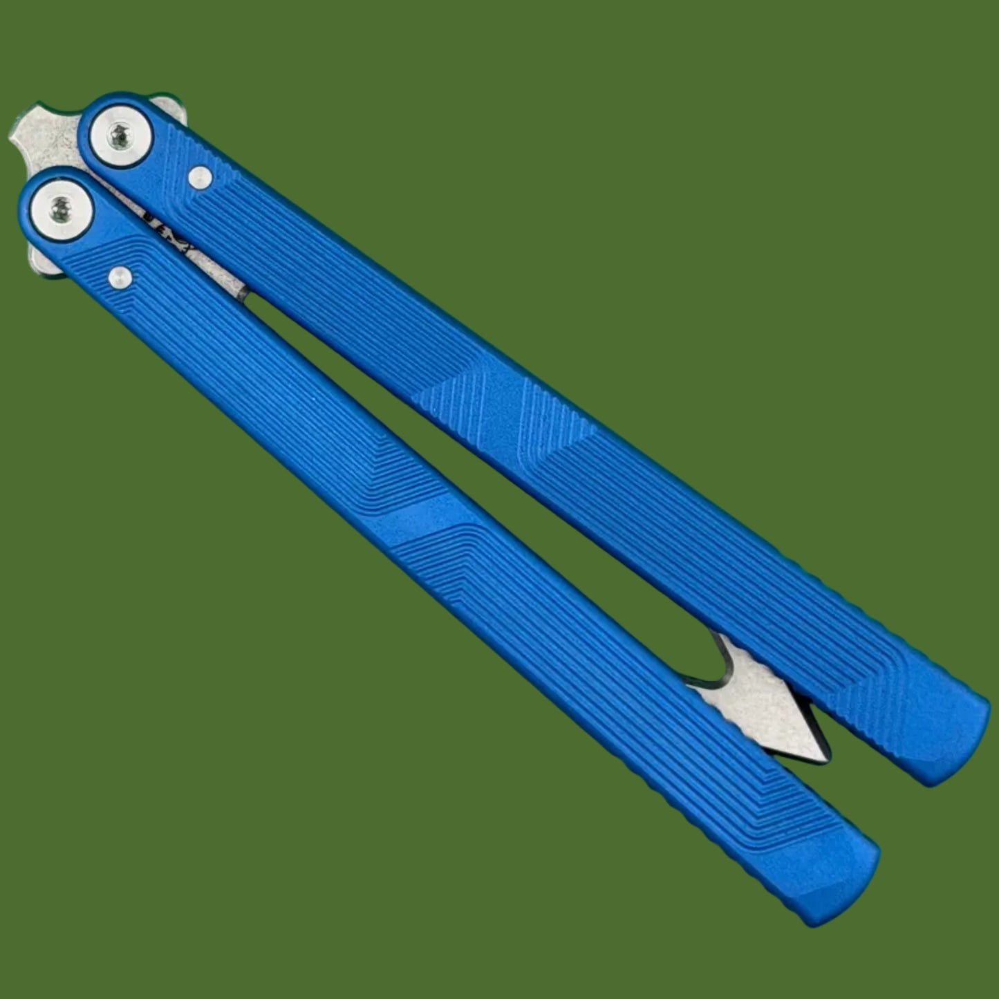 Flytanium Zenith Trainer 2.0 Balisong Static Blue/Stonewash