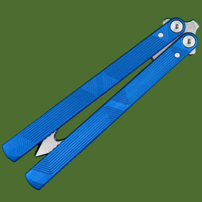 Flytanium Zenith Trainer 2.0 Balisong Static Blue/Stonewash