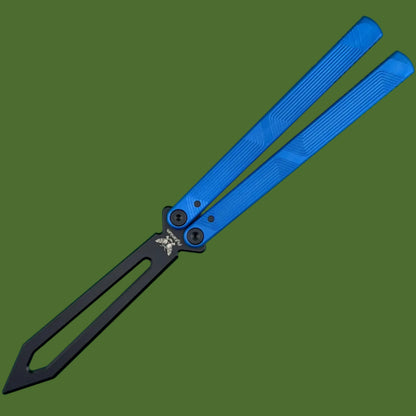 Flytanium Zenith Trainer 2.0 Balisong Static Blue/Black
