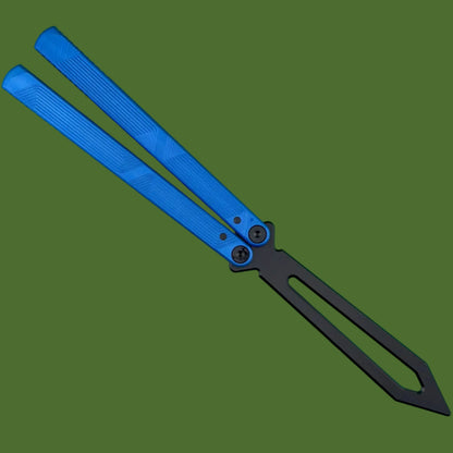 Flytanium Zenith Trainer 2.0 Balisong Static Blue/Black