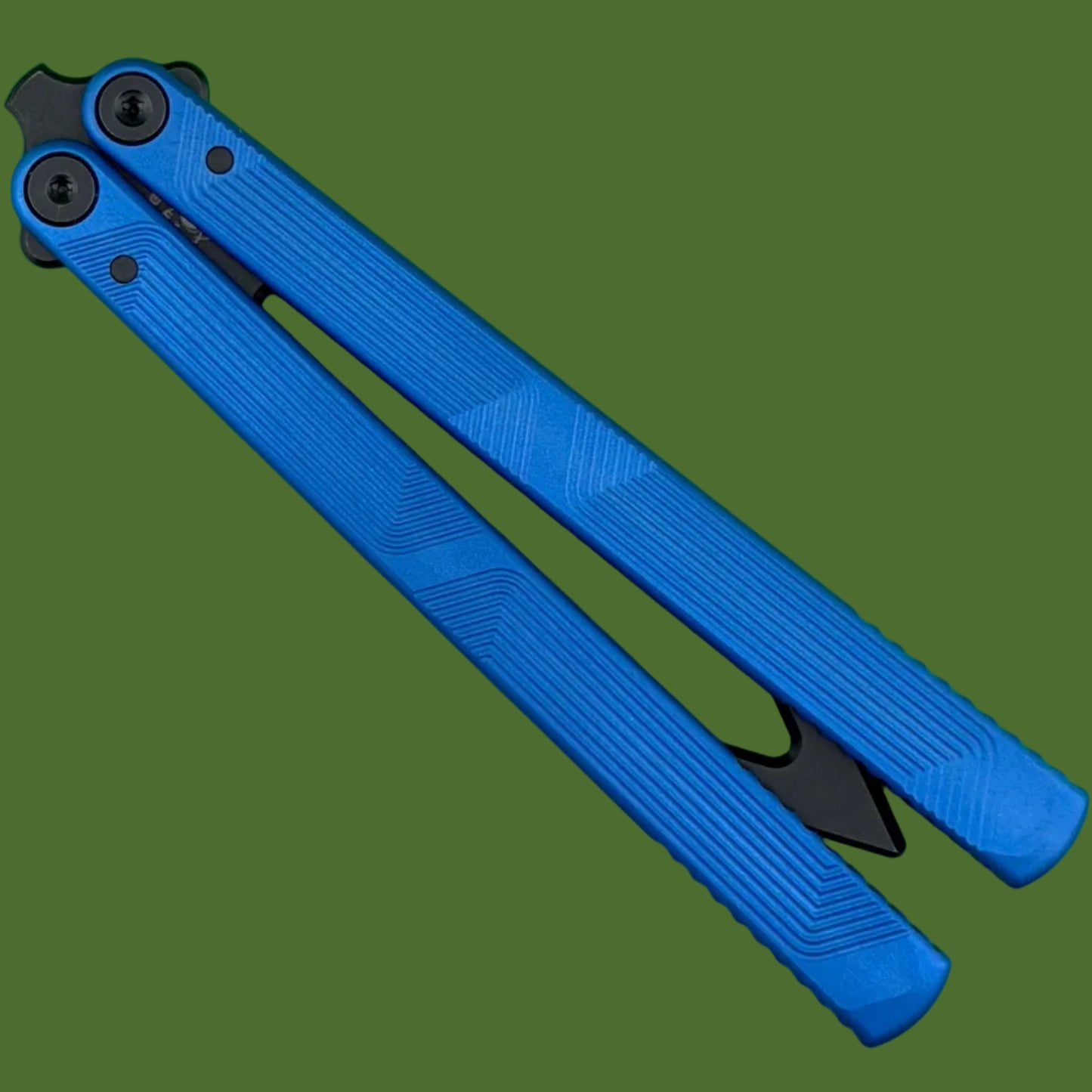 Flytanium Zenith Trainer 2.0 Balisong Static Blue/Black