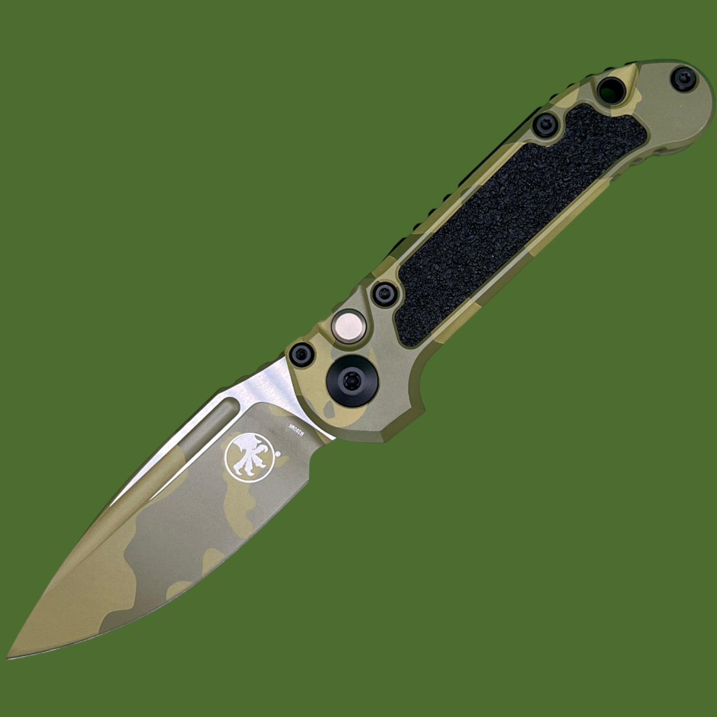 Microtech LUDT S/E Gen III Signature Series Bazooka Camo Standard 1135-1BOCS-Z4