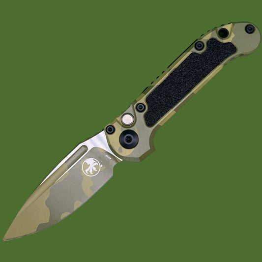 Microtech LUDT S/E Gen III Signature Series Bazooka Camo Standard 1135-1BOCS-Z4