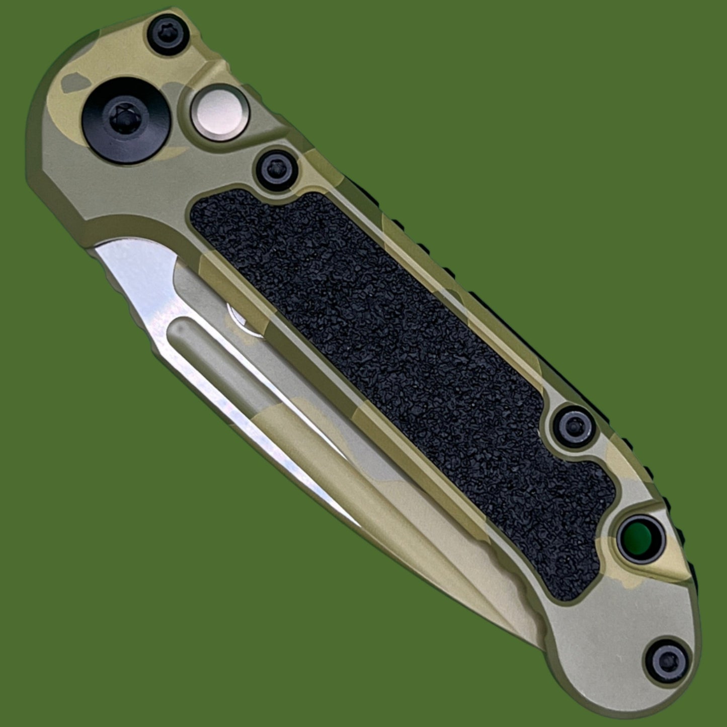 Microtech LUDT S/E Gen III Signature Series Bazooka Camo Standard 1135-1BOCS-Z4