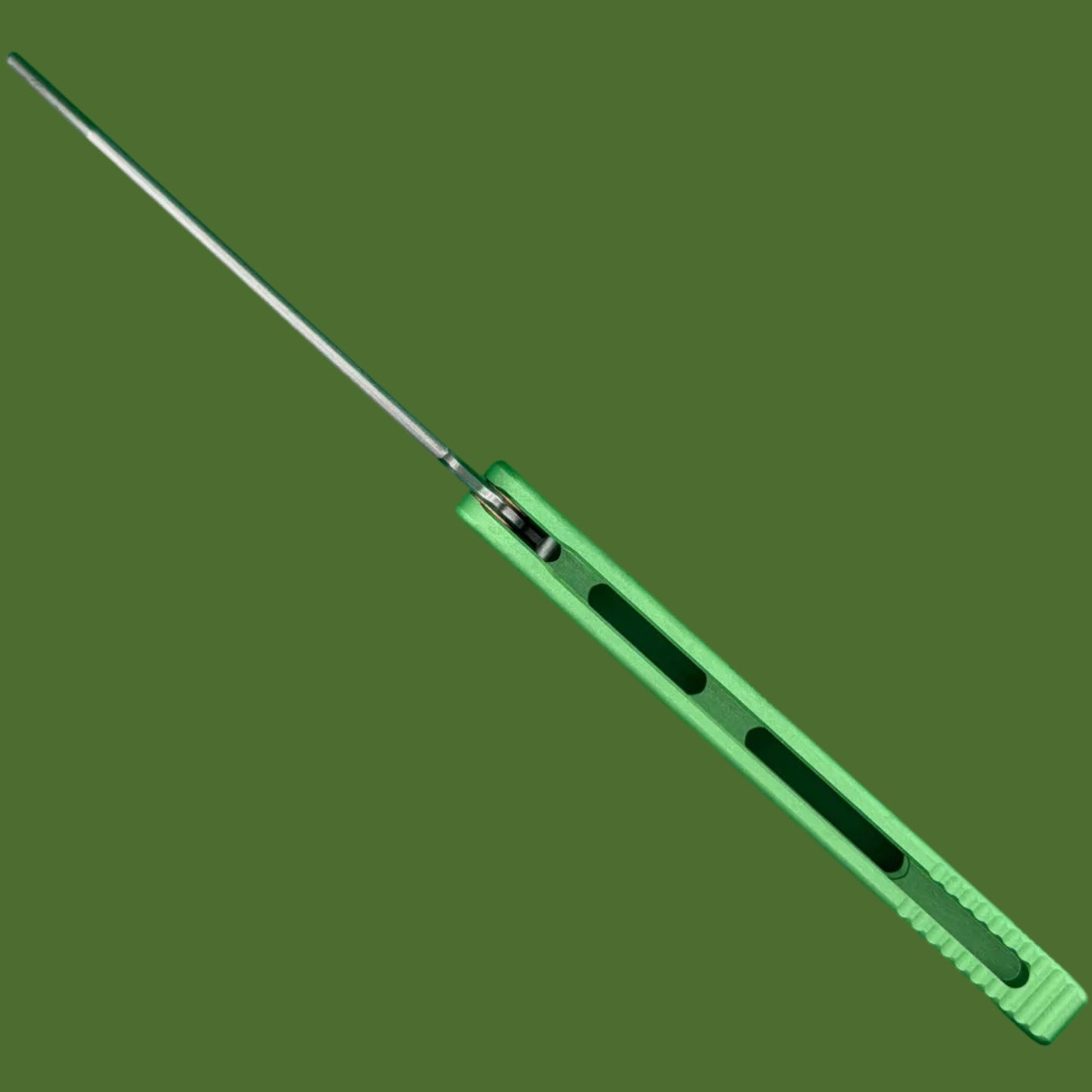Flytanium Zenith Trainer 2.0 Balisong Radioactive Green/Stonewash