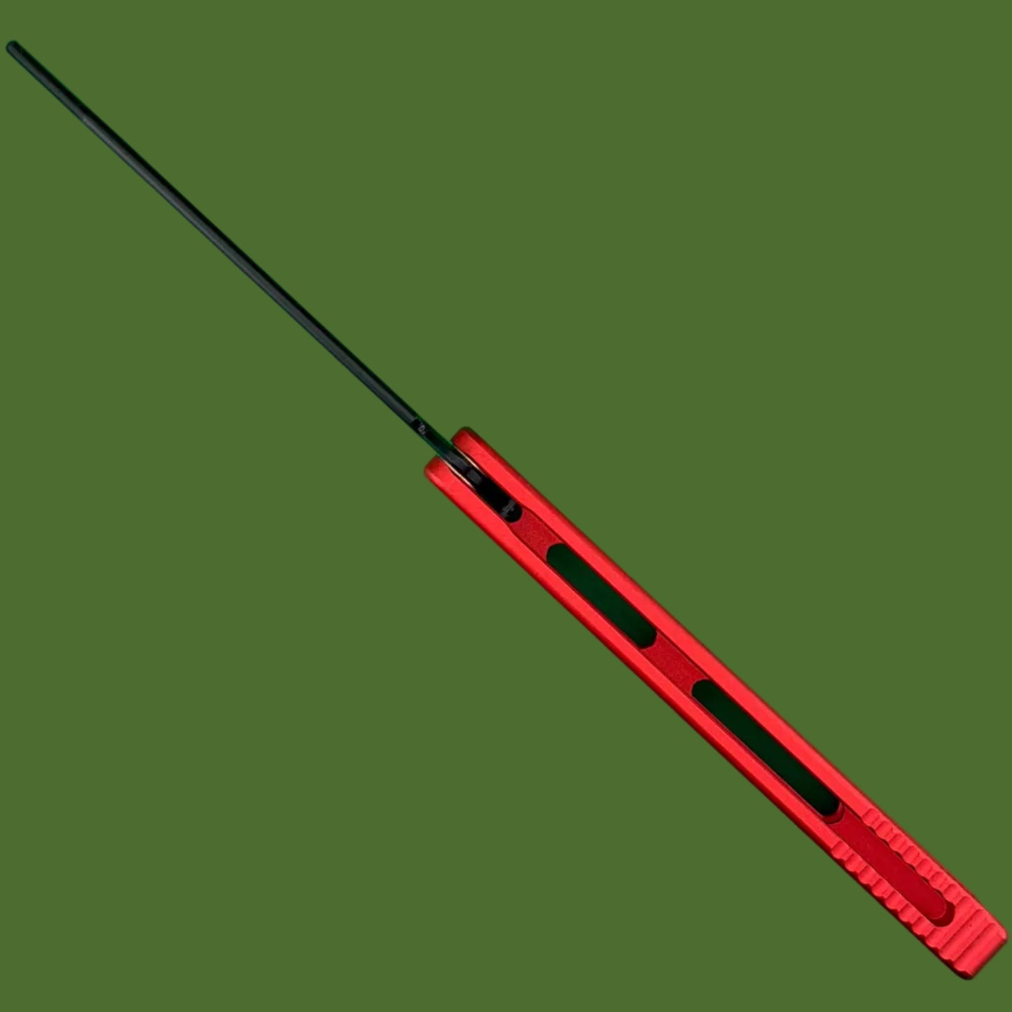 Flytanium Zenith Trainer 2.0 Balisong Lava Red/Black