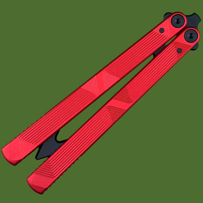 Flytanium Zenith Trainer 2.0 Balisong Lava Red/Black