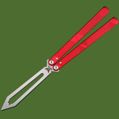 Flytanium Zenith Trainer 2.0 Balisong Lava Red/Stonewashed