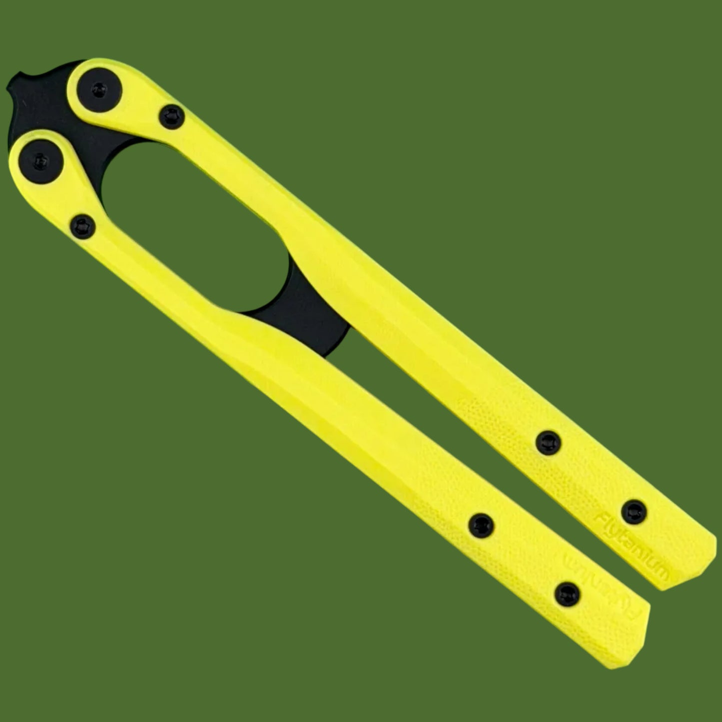 Flytanium UFO Flipping Object Yellow