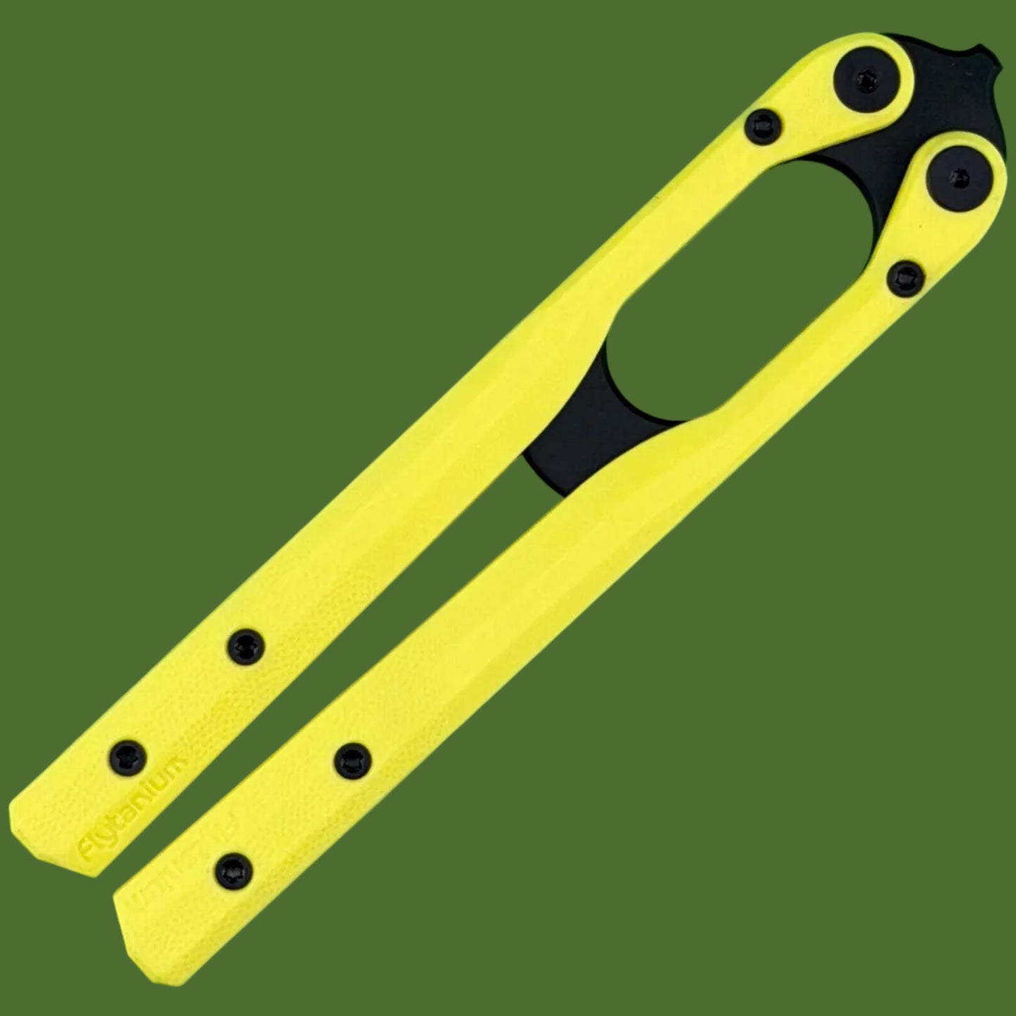 Flytanium UFO Flipping Object Yellow