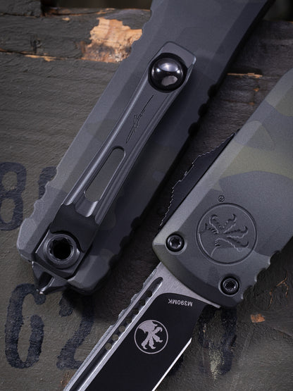 Microtech Ultratech ZBP S/E Springfield EDC Exclusive Dark Forest Camo Signature Series